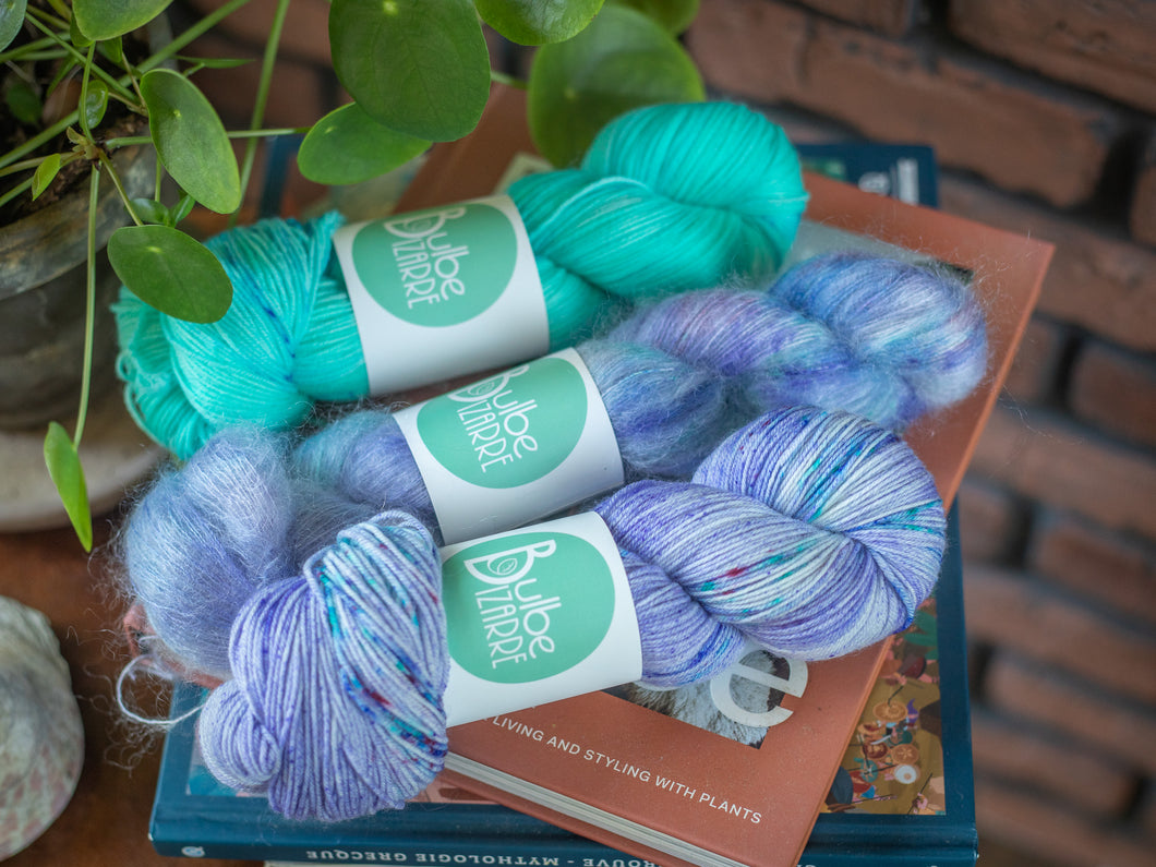 Kit châle bouquet de fleurs séchées Nokk