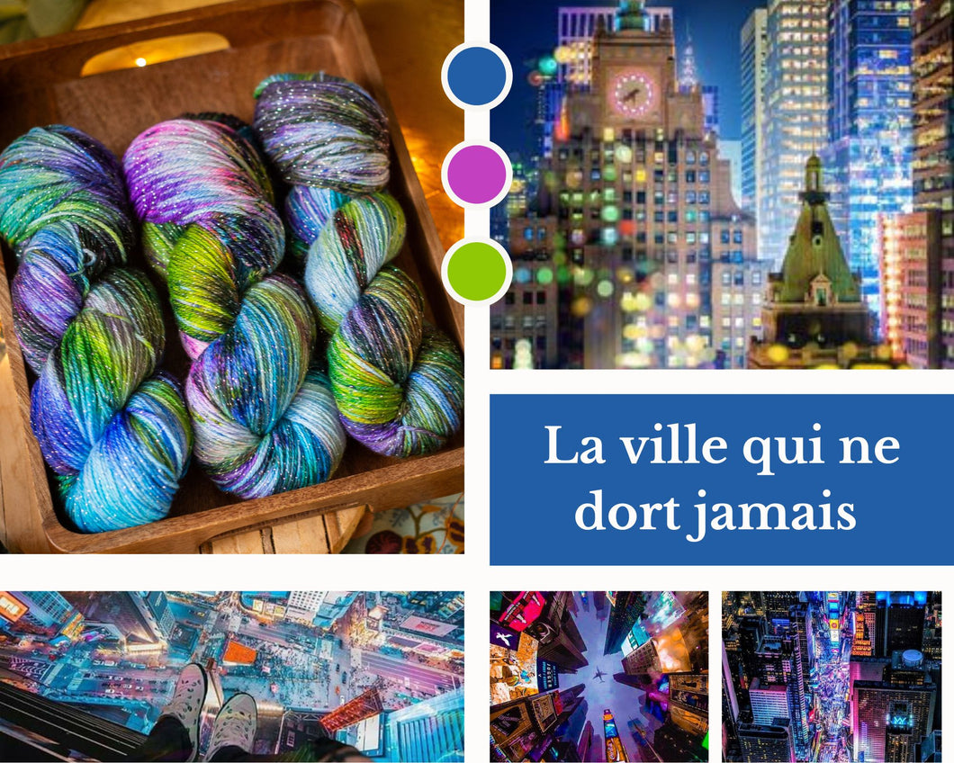 La ville qui ne dort jamais - Mohair et Soie