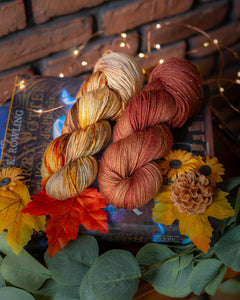Châle "Orée du bois" - Cosy at Home et Marron Glacé (précommande)