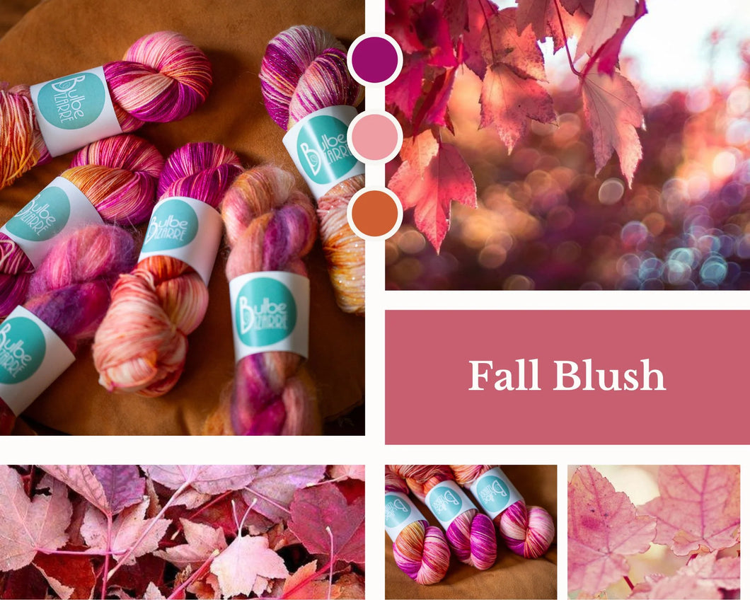 Fall Blush - Mohair et Soie